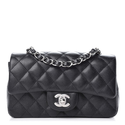 Chanel Caviar Quilted Mini Rectangular Flap Black 1 of 10
