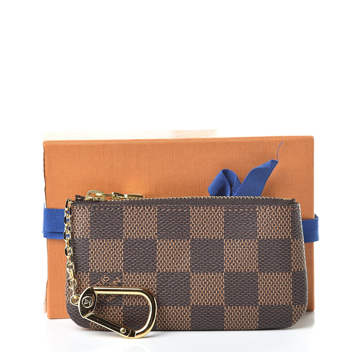 Damier Ebene Key Pouch