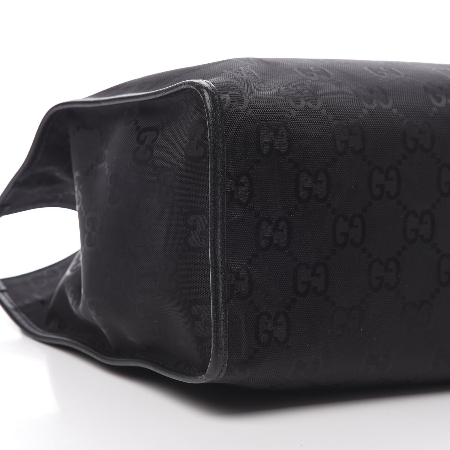 Gucci Econyl Nylon Monogram Large Off The Grid Tote Bag Black 9 of 11
