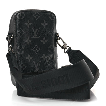 Louis Vuitton Monogram Eclipse Reverse Double Phone Pouch NM 3 of 8