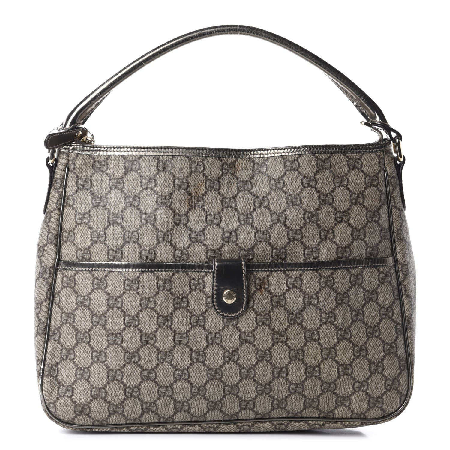 Gucci GG Plus Monogram Joy Hobo Dark Brown 1 of 17
