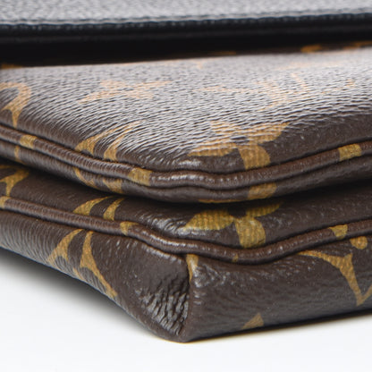 Louis Vuitton Monogram Twice Pochette Black 10 of 11