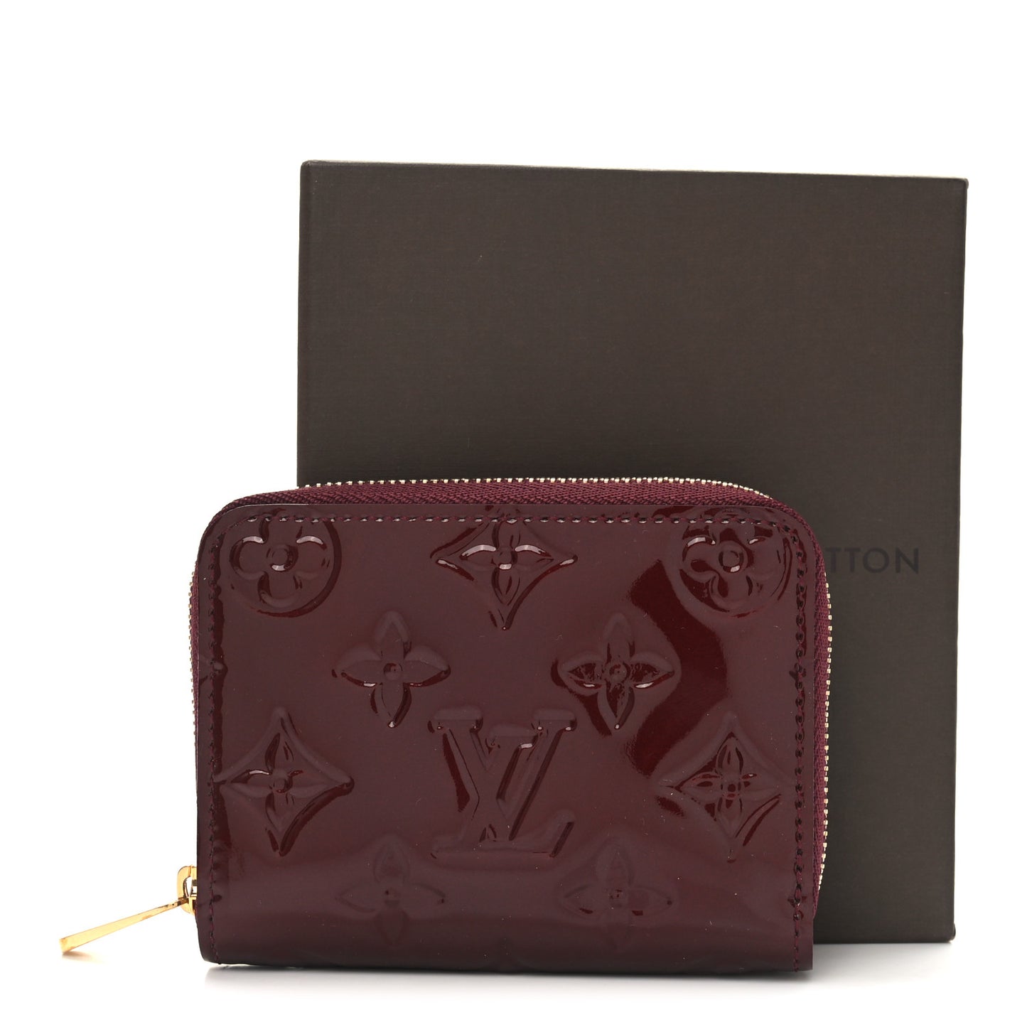 Vernis Zippy Coin Purse Rouge Fauviste