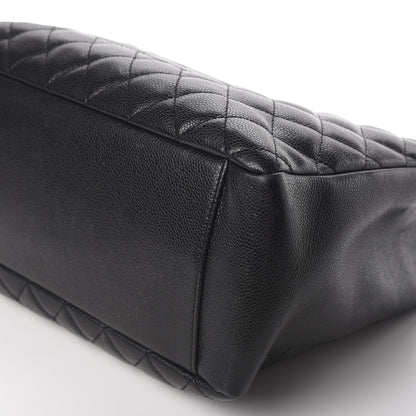 Chanel Caviar Quilted Grand Shopping Tote GST Black 6 of 11