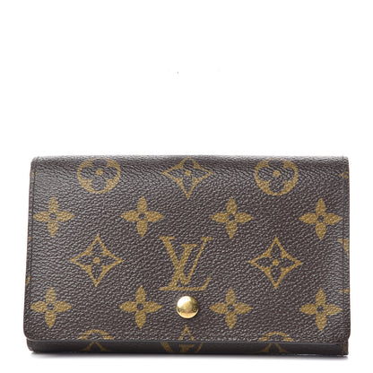 Louis Vuitton Monogram Porte-Monnaie Tresor Wallet 1 of 10