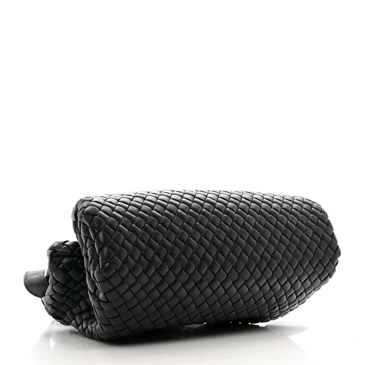 Nappa Intrecciato Small Padded The Handle Black
