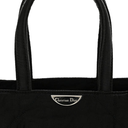 Christian Dior Nylon Cannage Panarea Tote  Black 11 of 12