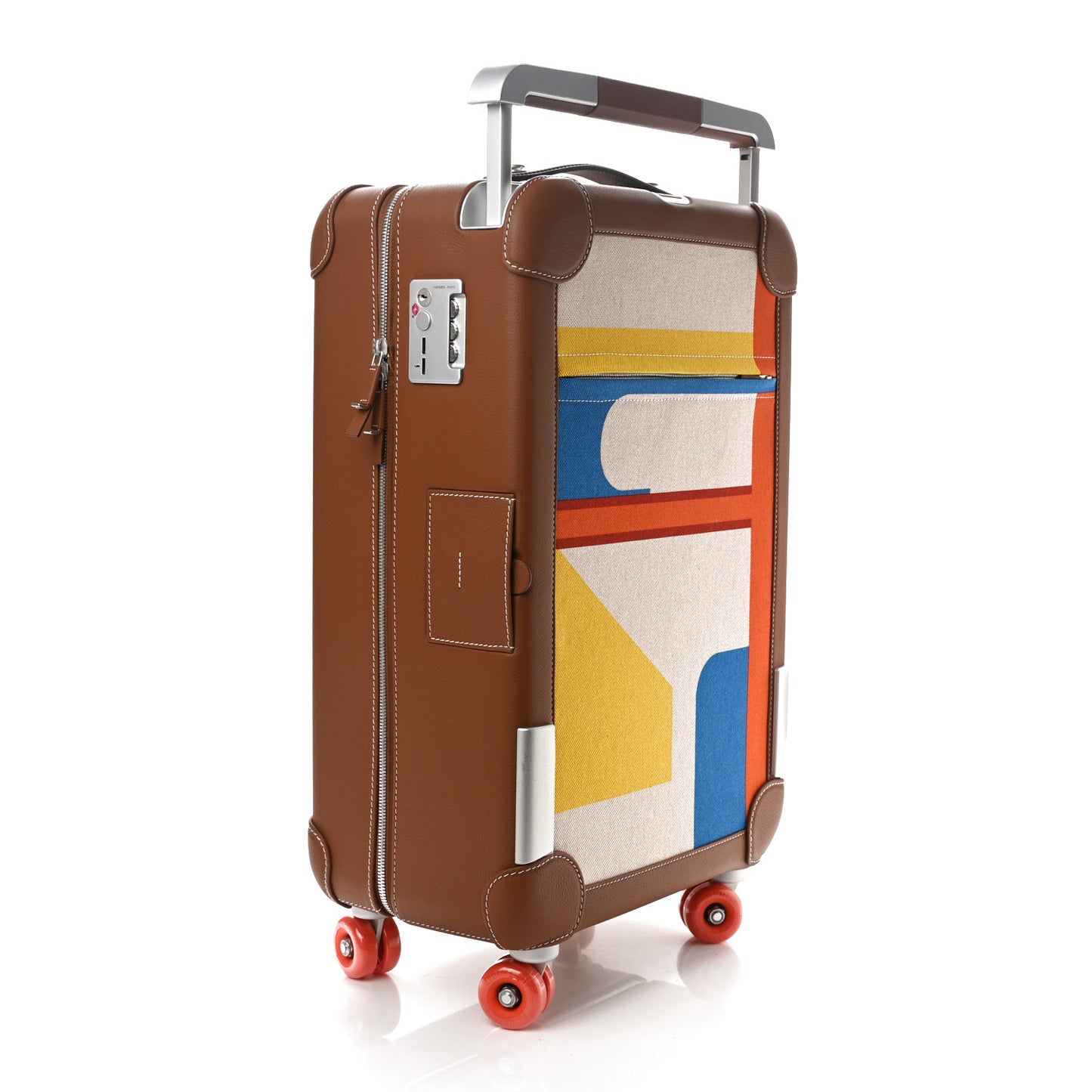 Canvas Taurillon Regate RMS Rolling Trolley Luggage Multicolor