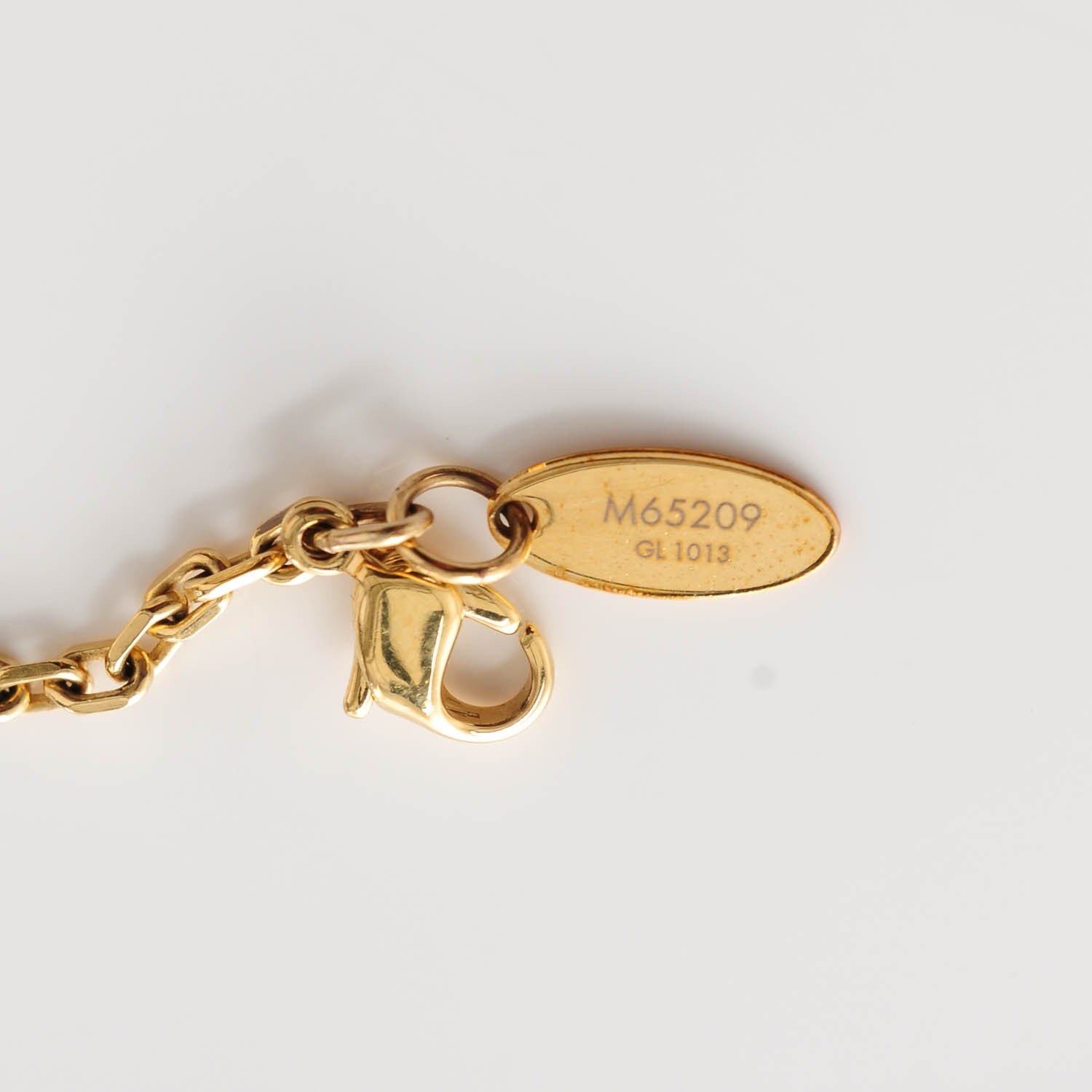 Louis Vuitton Swarovski Gamble Bracelet Azur Gold 4 of 6