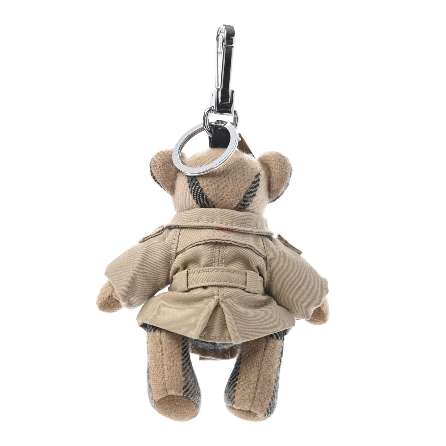 Cashmere Thomas Trench Teddy Bear Keychain Charm Camel