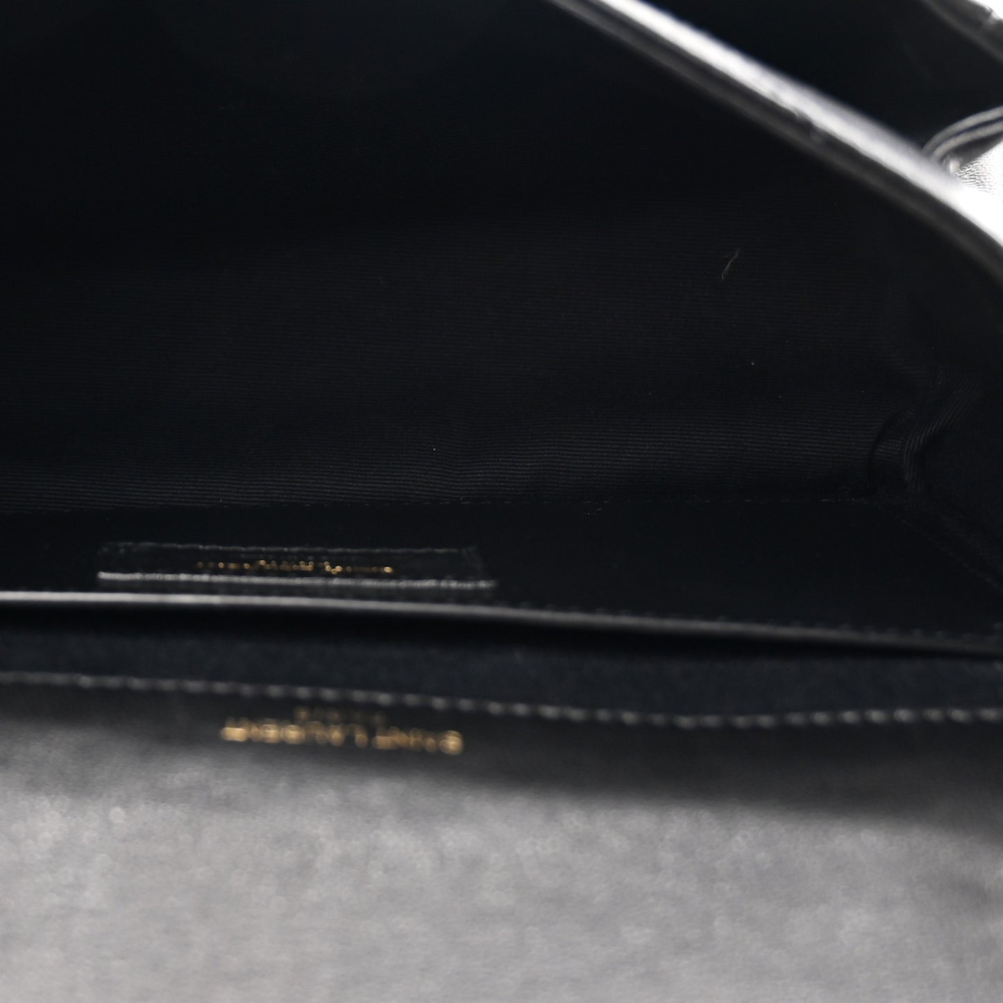 Lambskin Matelasse Monogram Baby Niki Chain Satchel Black