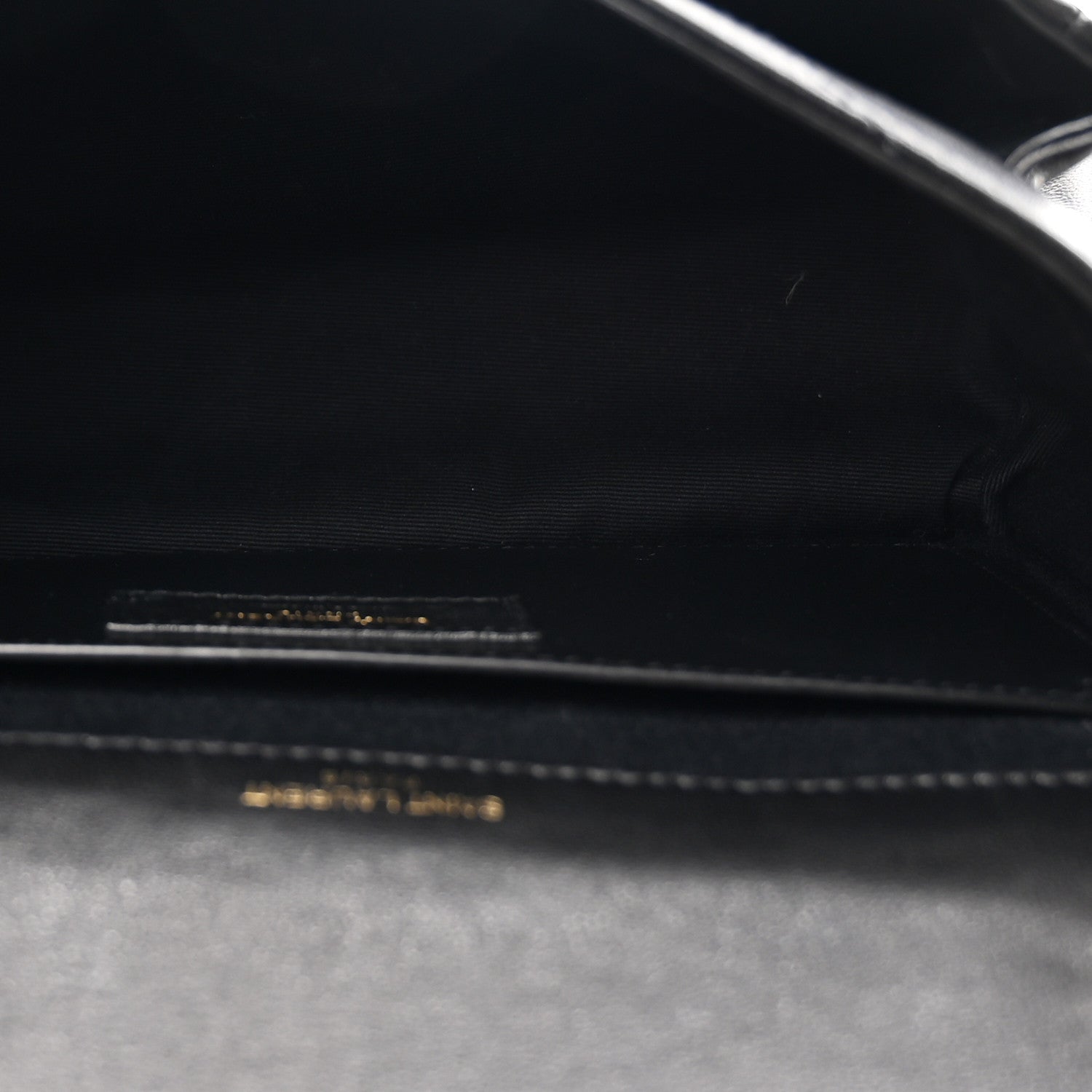 Saint Laurent Lambskin Matelasse Monogram Baby Niki Chain Satchel Black 4 of 9