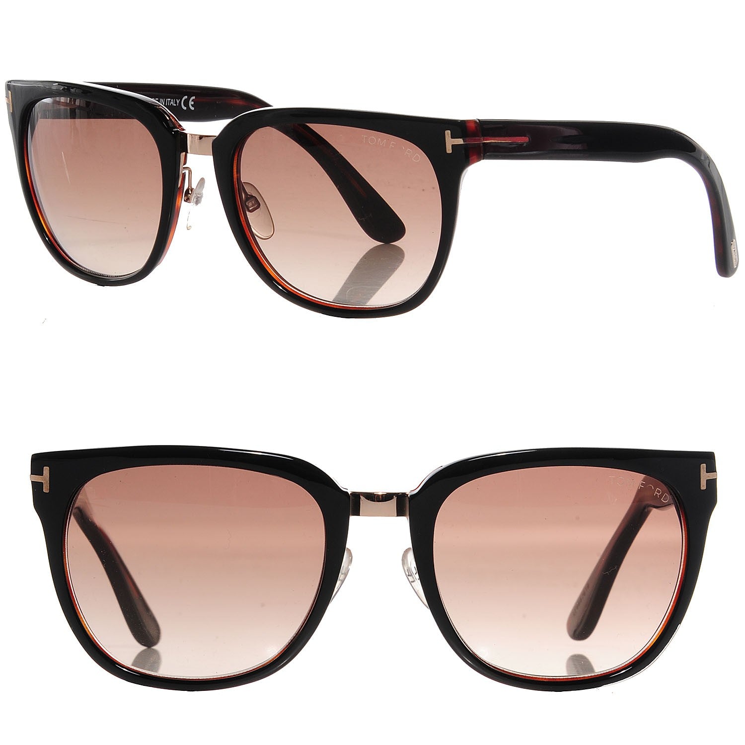 Tom Ford Rock Sunglasses TF290 Brown 1 of 4
