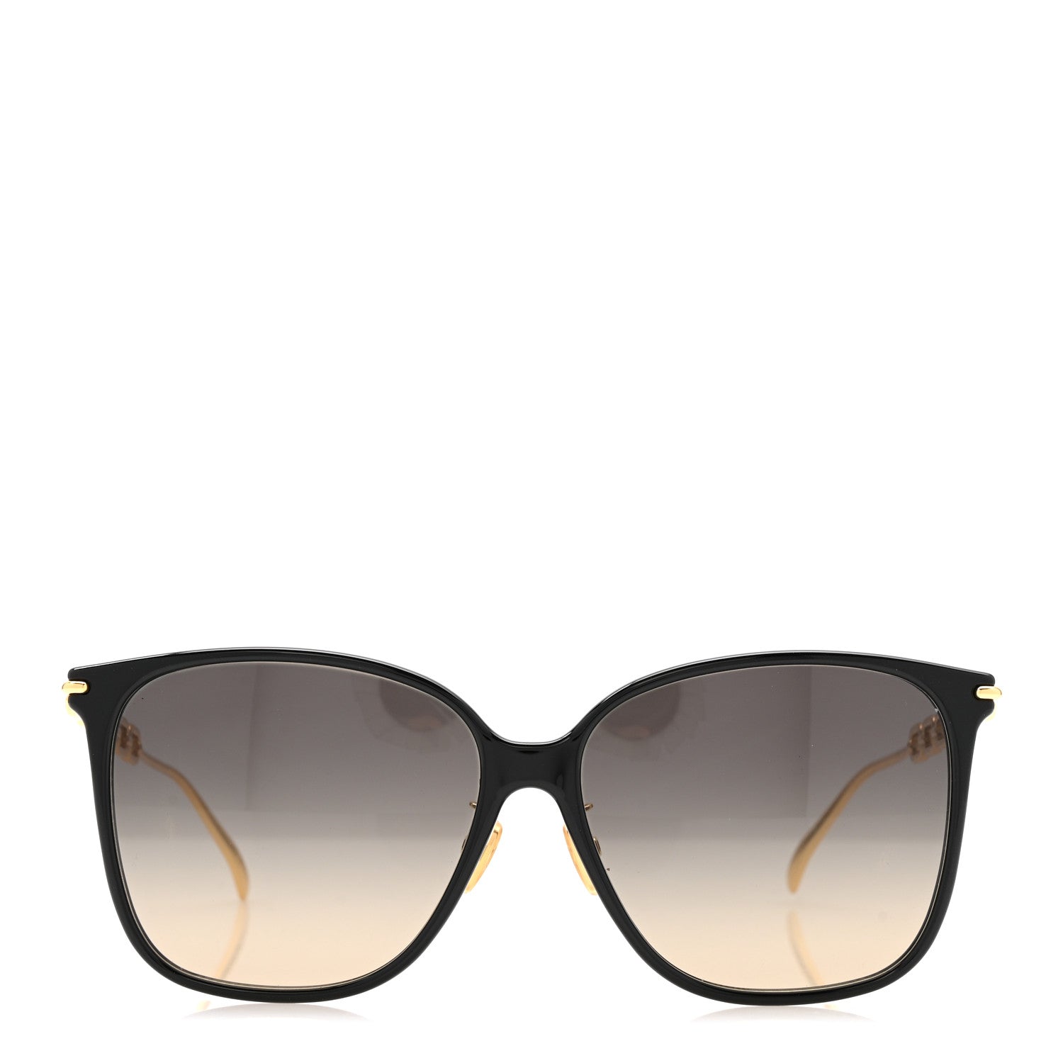 Louis Vuitton Acetate Metal My LV Chain Two Classique Square Sunglasses Z1911U Black 2 of 9