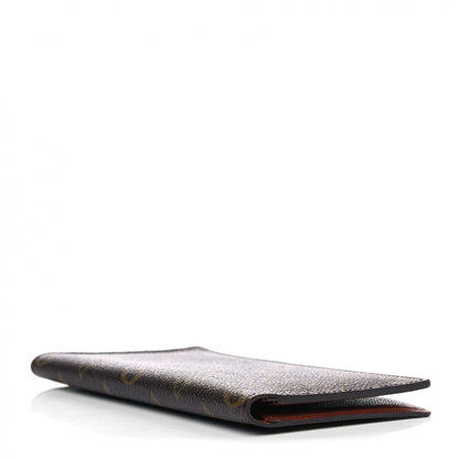 Louis Vuitton Monogram Porte Valeurs Checkbook Wallet 3 of 8