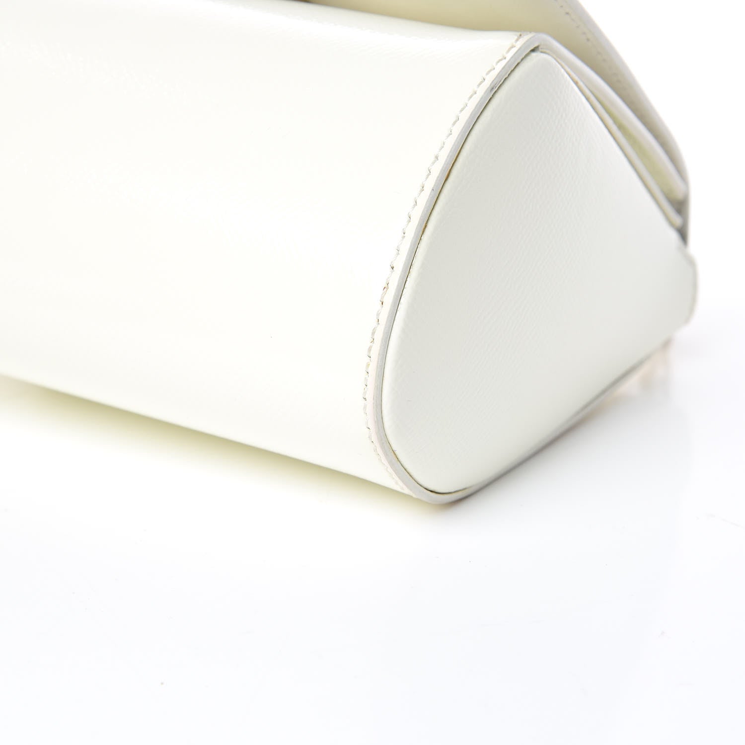 Givenchy Patent Calfskin Mini Pandora Box Chain Crossbody Bag White 6 of 10