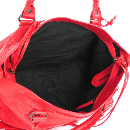 Balenciaga Agneau Classic Hardware City Rouge Coquelicot 5 of 8