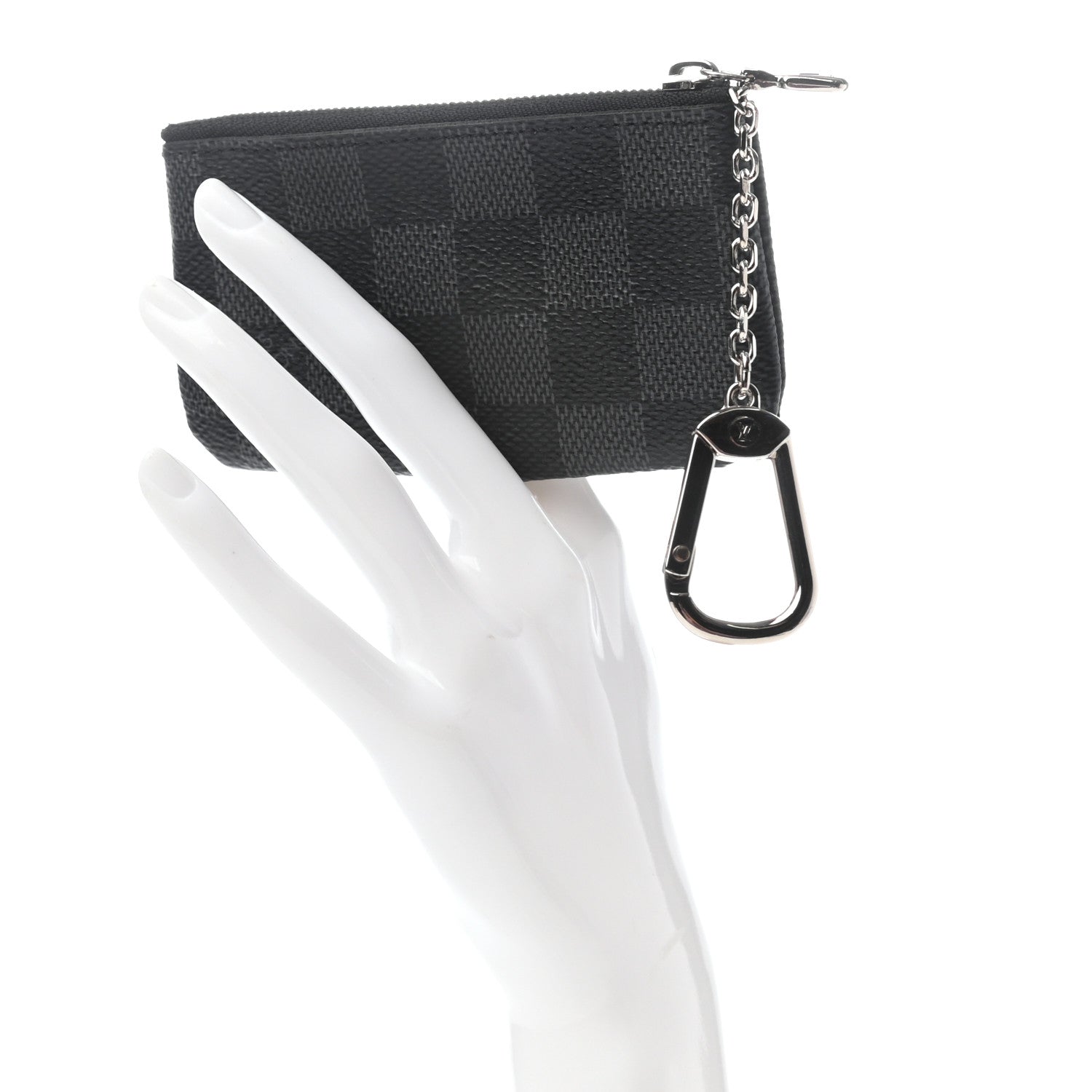 Louis Vuitton Damier Graphite Key Pouch 2 of 7