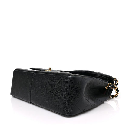 Chanel Caviar Quilted Jumbo Double Flap Black 8 of 9