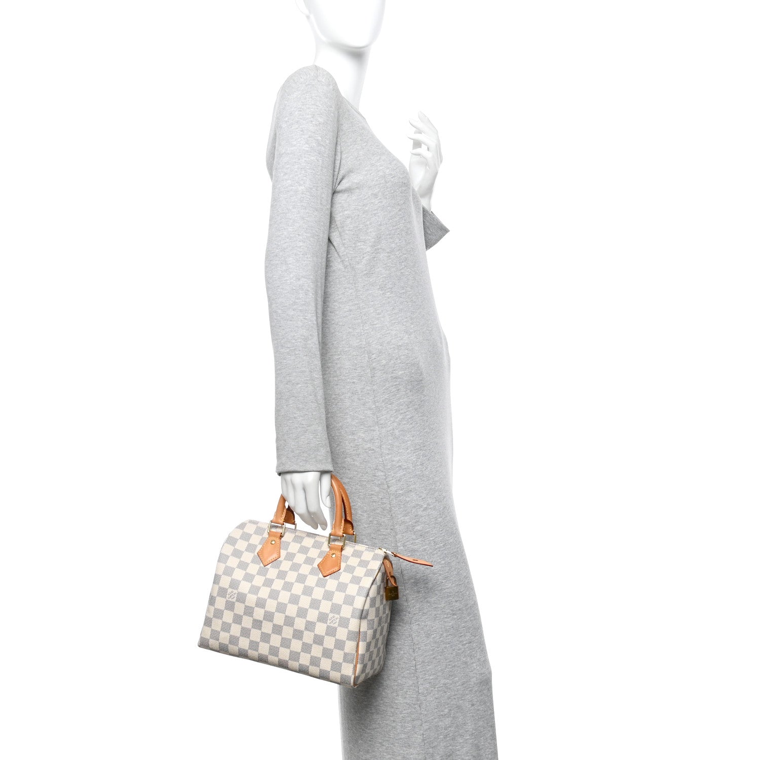 Louis Vuitton Damier Azur Speedy 25 2 of 10