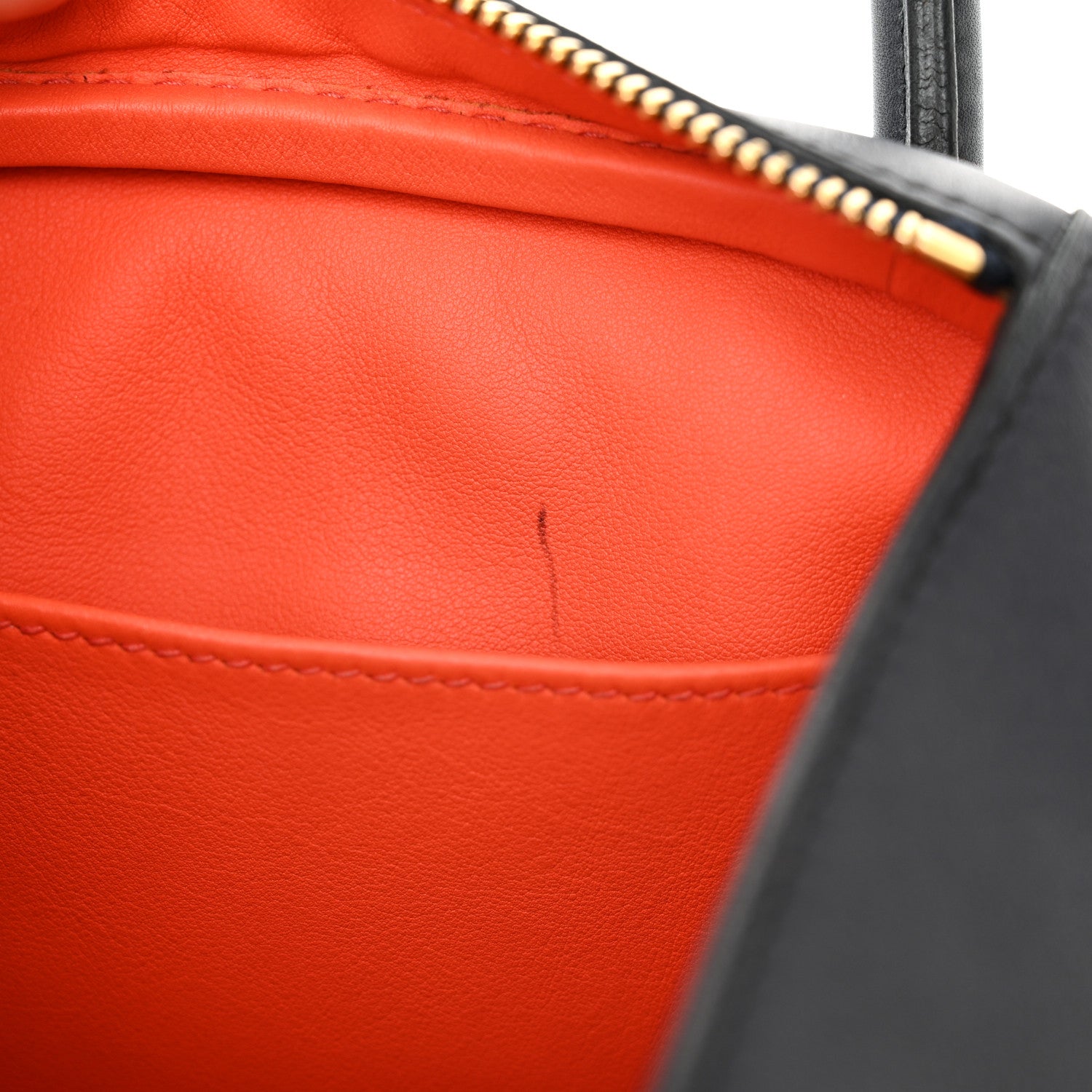 Hermes Swift Verso Lindy 30 Bleu Indigo Orange Poppy 12 of 16