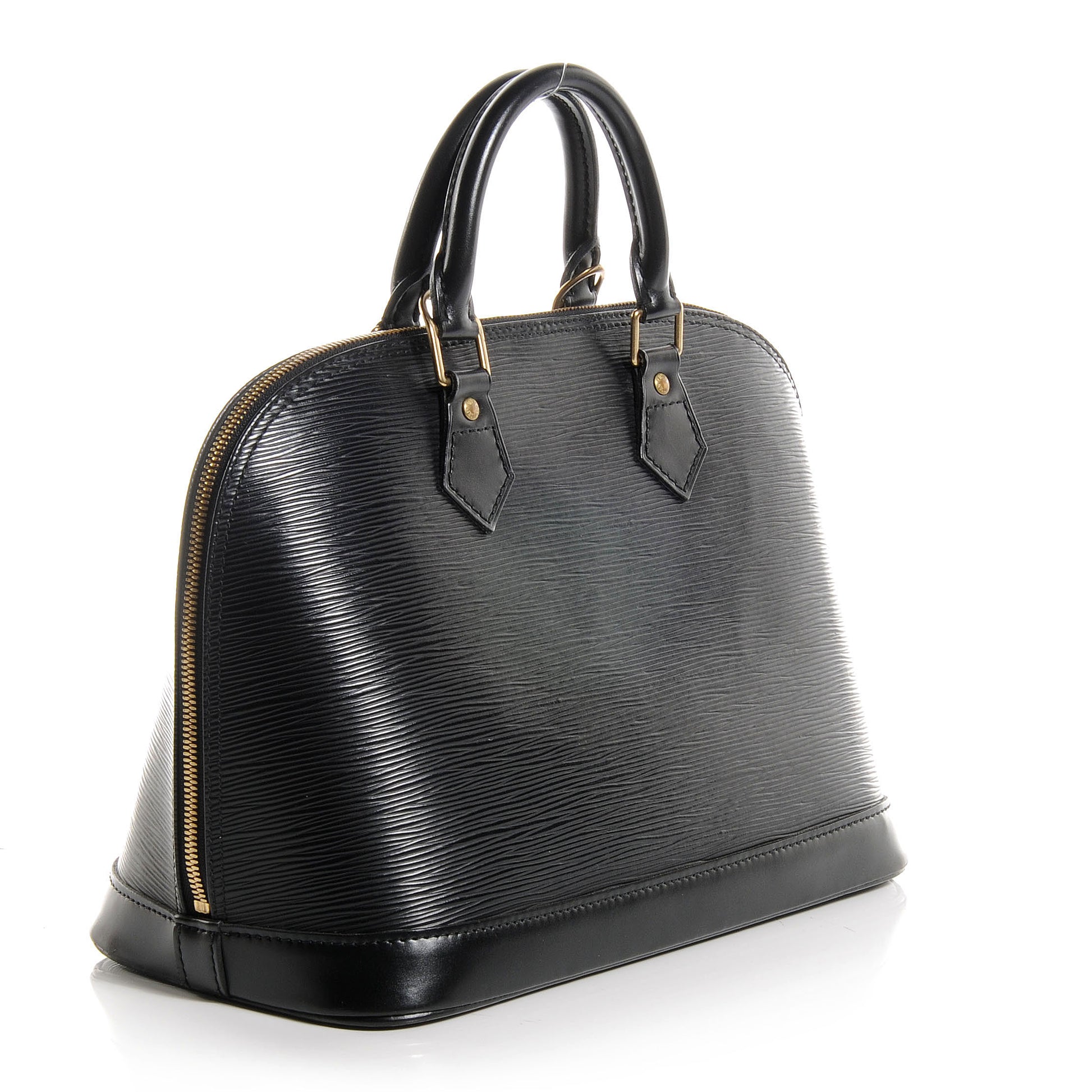 Louis Vuitton Epi Alma PM Black 3 of 7