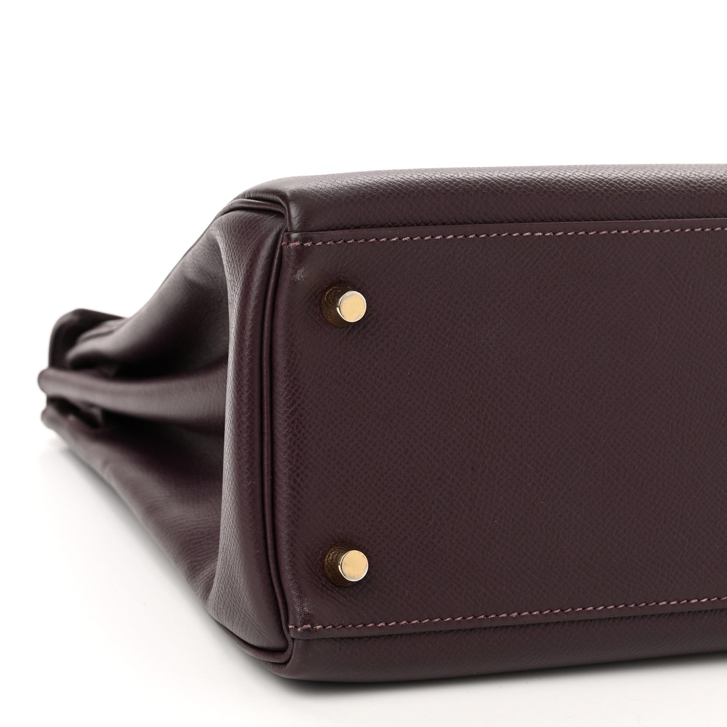 Hermes Epsom Kelly Retourne 32 Raisin 9 of 11