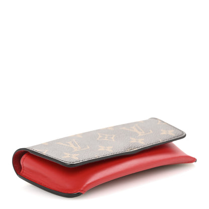 Louis Vuitton Monogram Woody Glasses Case Rouge 4 of 9