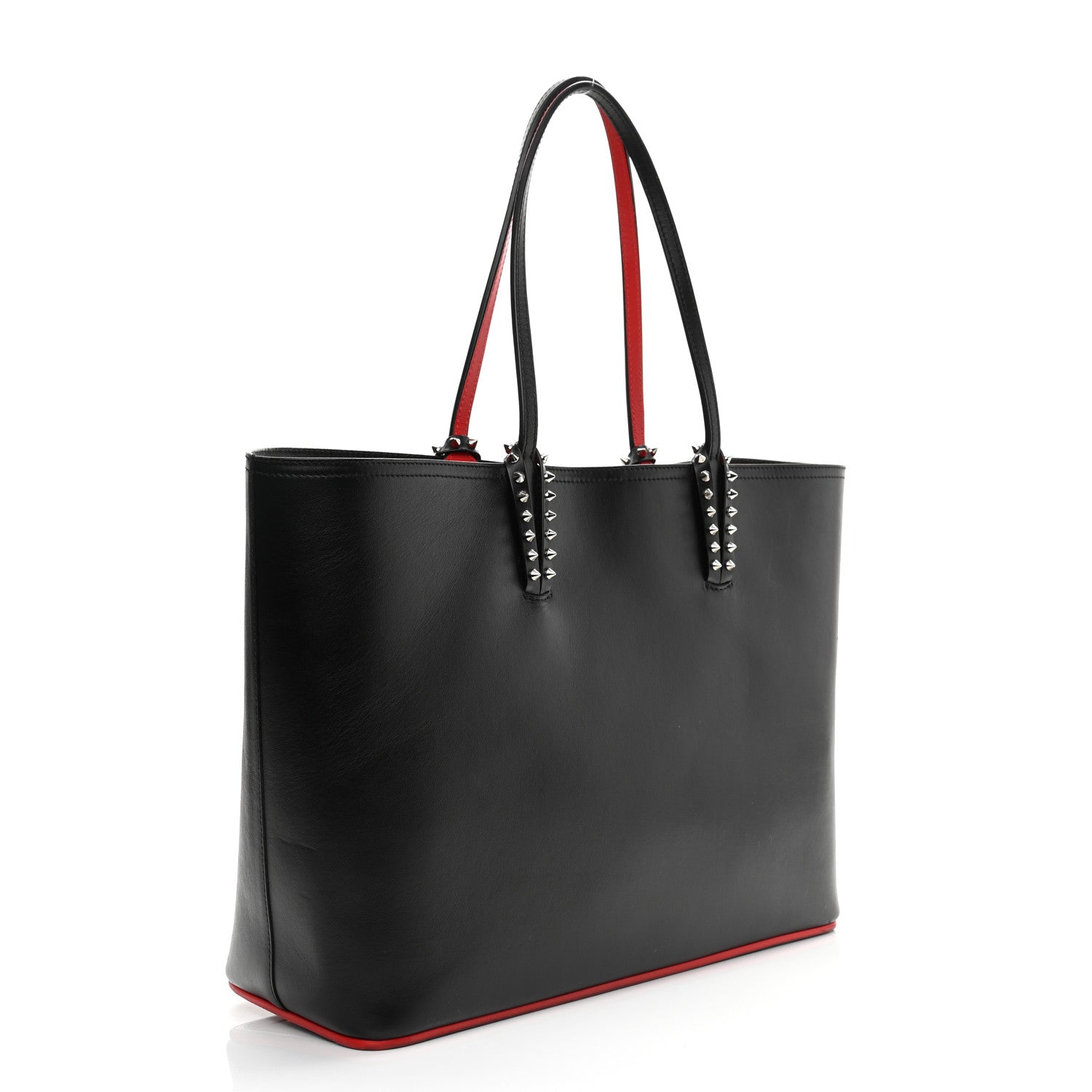 Christian Louboutin Calfskin In Love East West Cabata Tote Black Multicolor 4 of 17