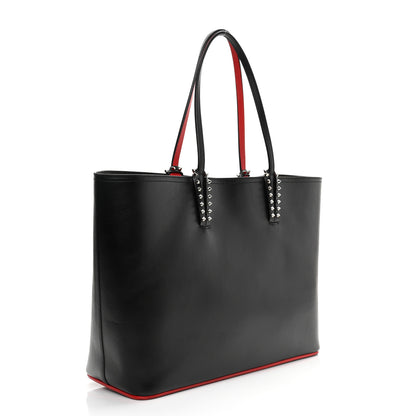 Christian Louboutin Calfskin In Love East West Cabata Tote Black Multicolor 4 of 17