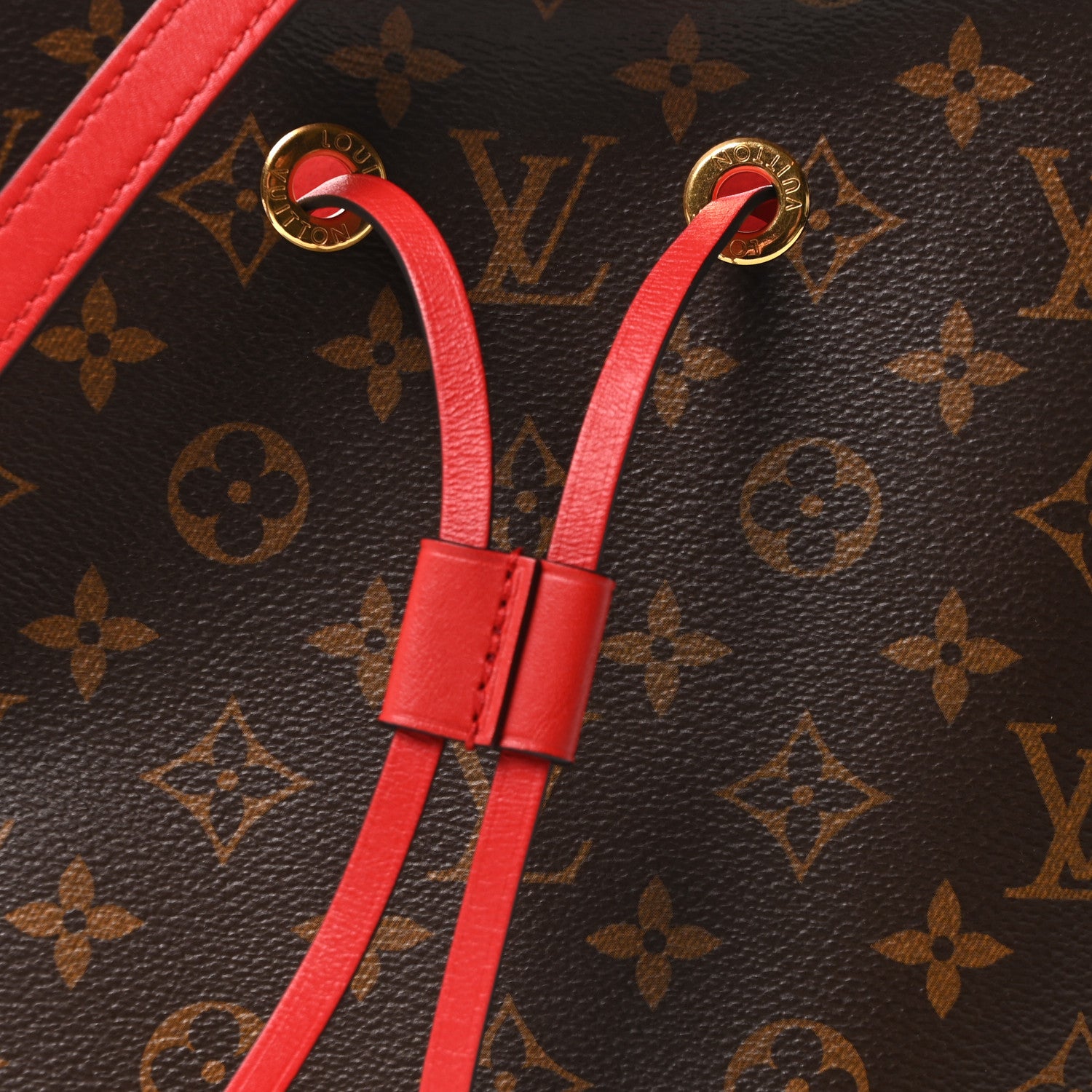 Louis Vuitton Monogram Neonoe MM Coquelicot 8 of 10