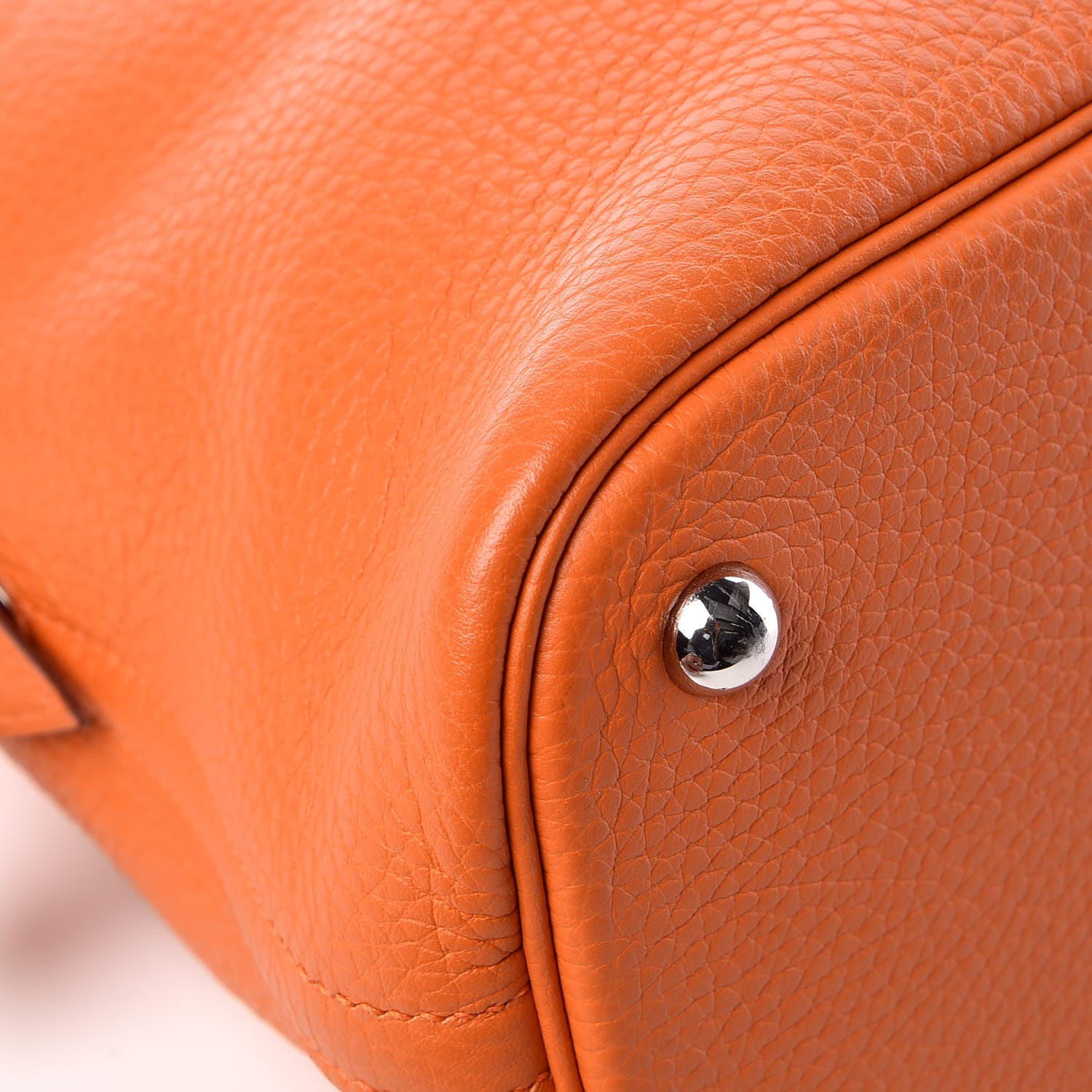 Hermes Taurillon Clemence Bolide 31 Orange 13 of 17