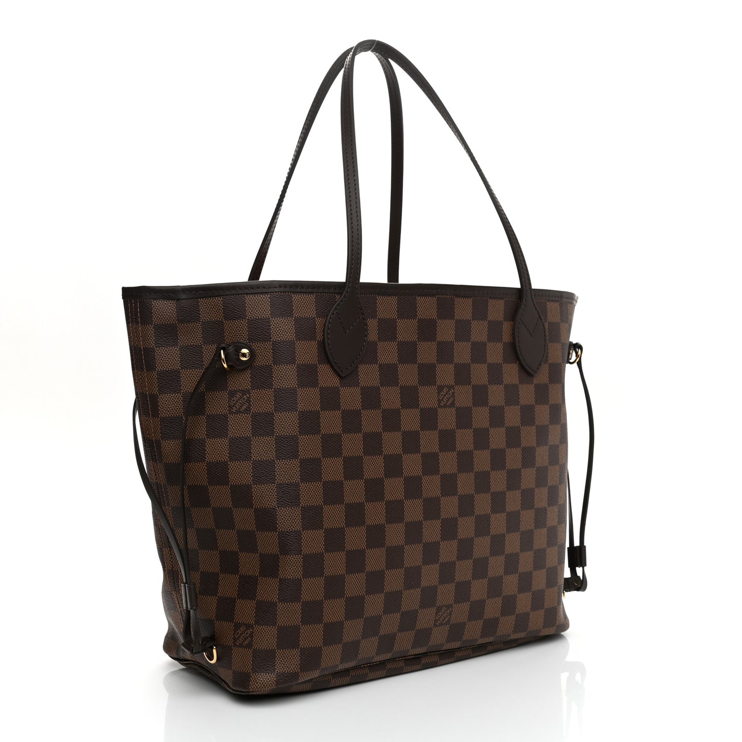 Damier Ebene Neo Neverfull MM Rose Ballerine