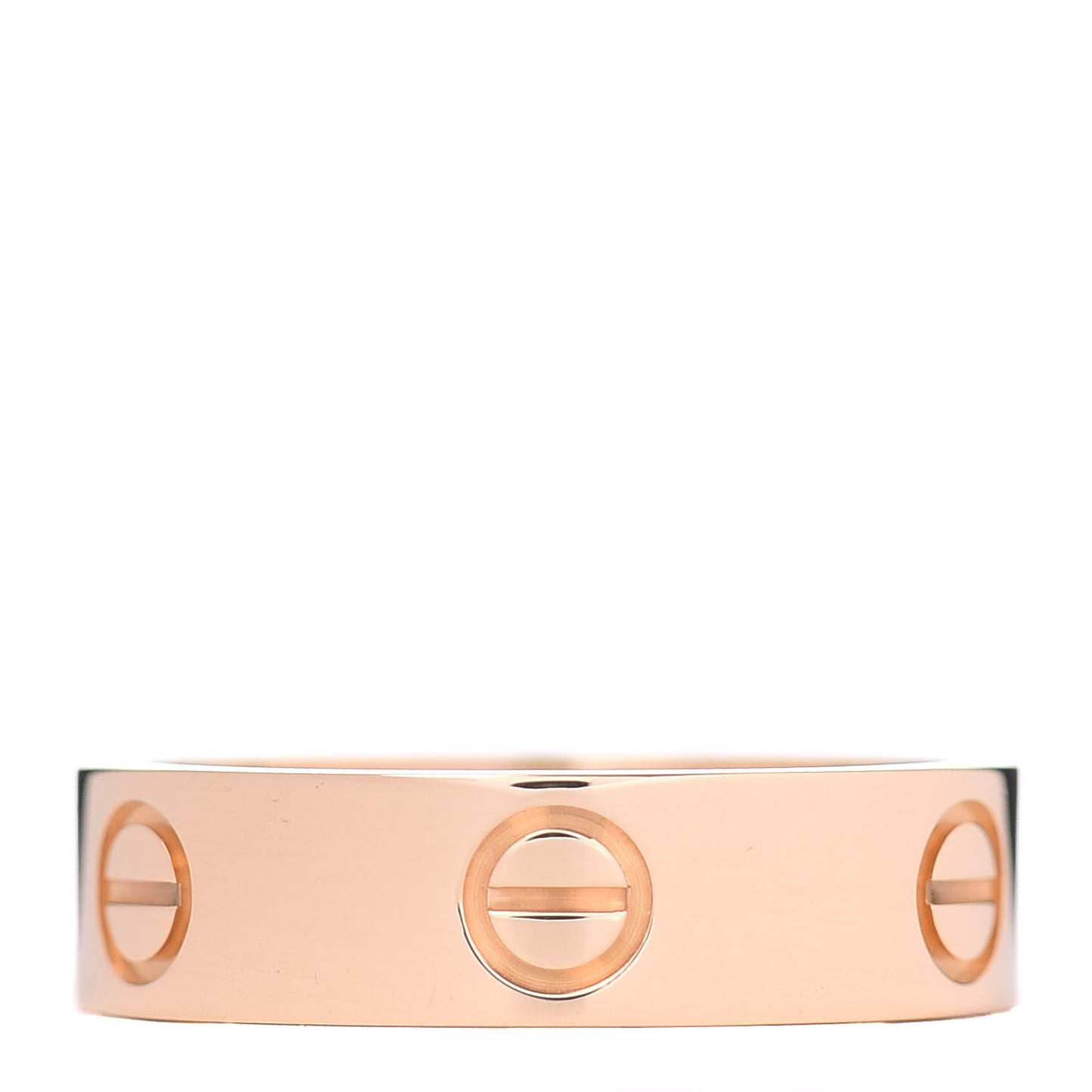18K Yellow Gold 5.5mm LOVE Ring 56 7.75