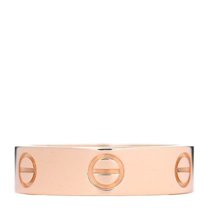Cartier 18K Yellow Gold 5.5mm LOVE Ring 56 7.75 3 of 5