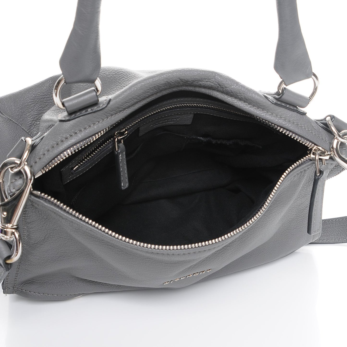 Sugar Goatskin Medium Pandora Elephant Grey