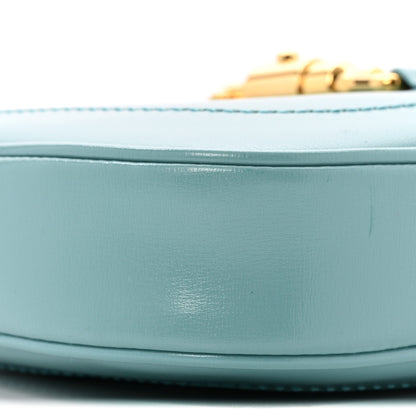 Gucci Boarded Dyana Lux Calfskin Mini Jackie 1961 Hobo Dusty Azure 9 of 13