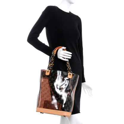 Louis Vuitton Vinyl Cabas Sac Ambre MM 2 of 11