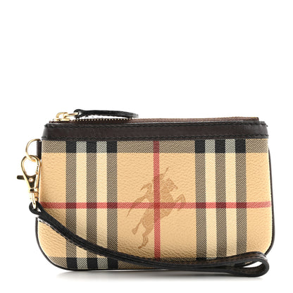 Burberry Haymarket Wristlet Pouch 1 of 10
