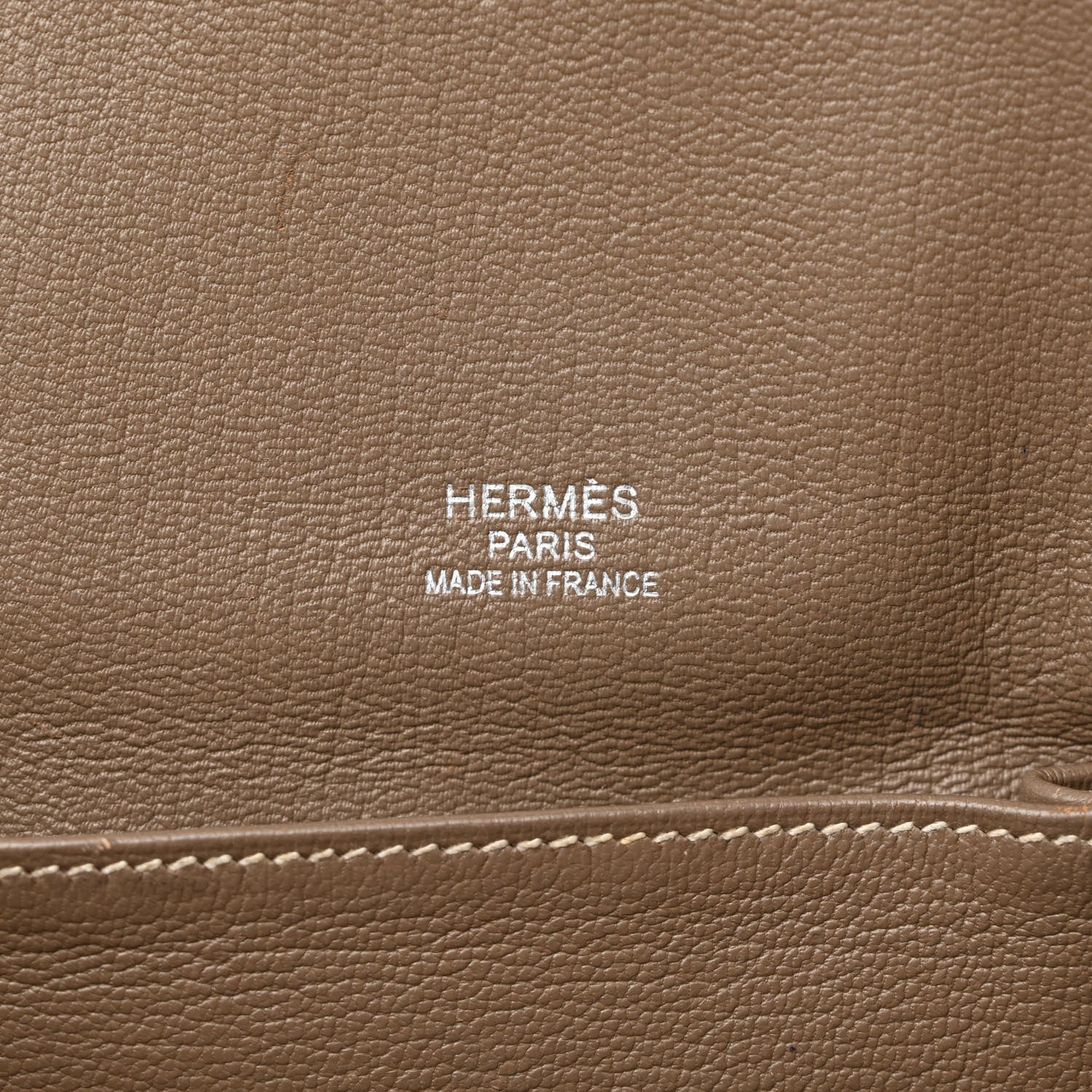Hermes Taurillon Clemence Jypsiere 37 Etoupe 6 of 30