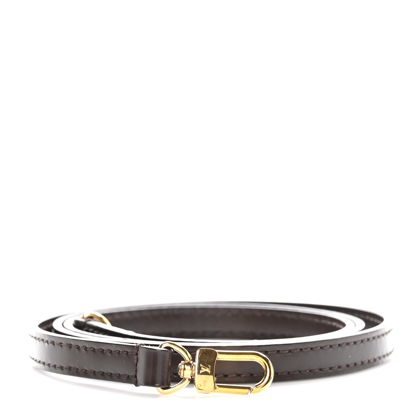 Calfskin Shoulder Strap Brown