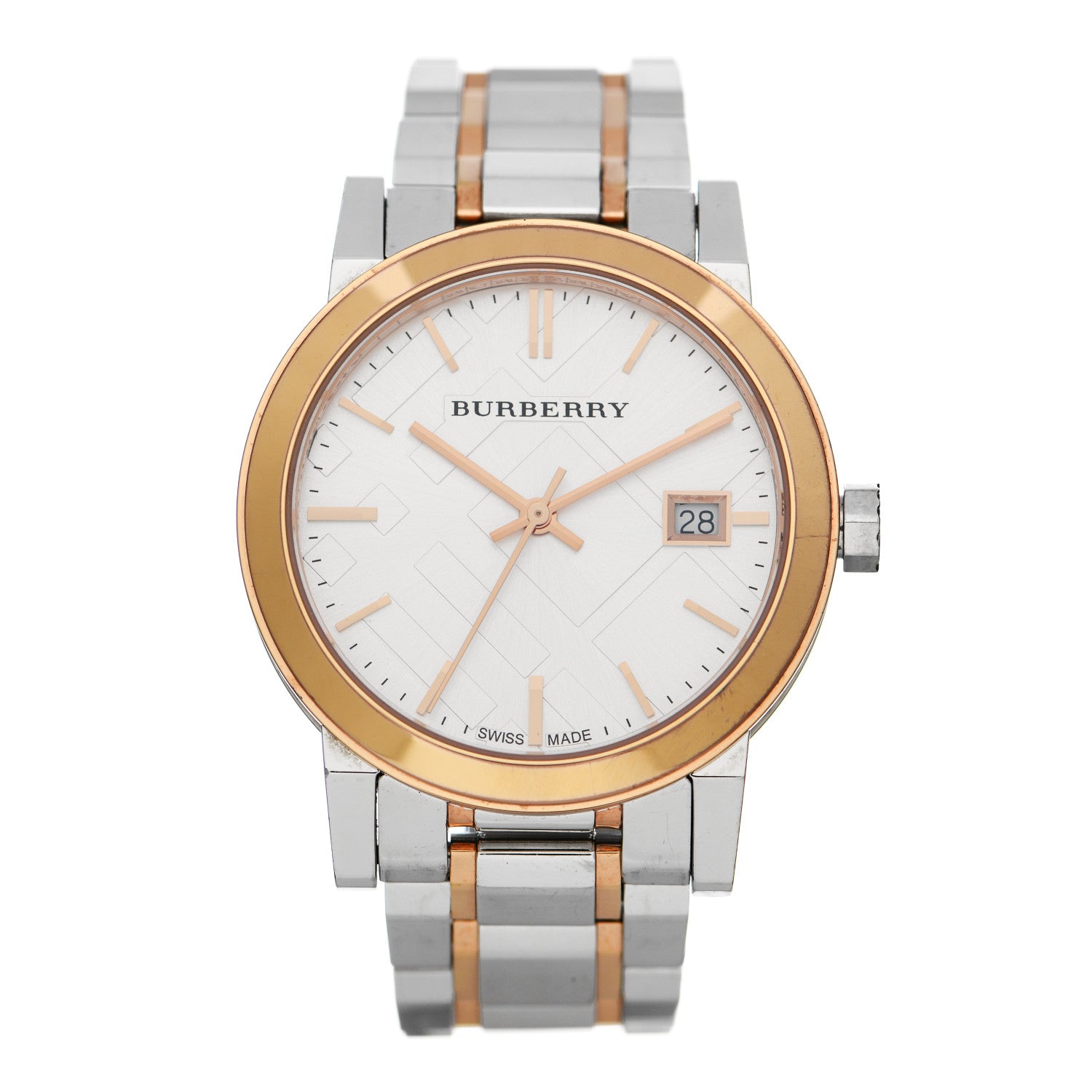 Burberry Stainless Steel 34mm The City Quartz Watch BU9105 1 of 7