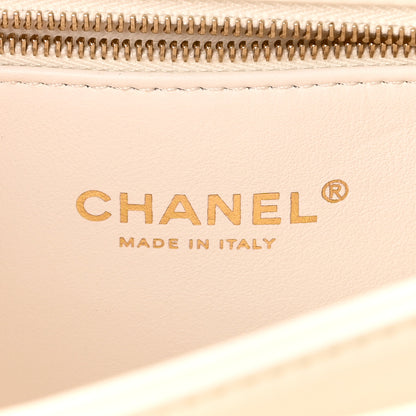Chanel Lambskin Quilted Small Trendy CC Dual Handle Flap Bag White 6 of 10