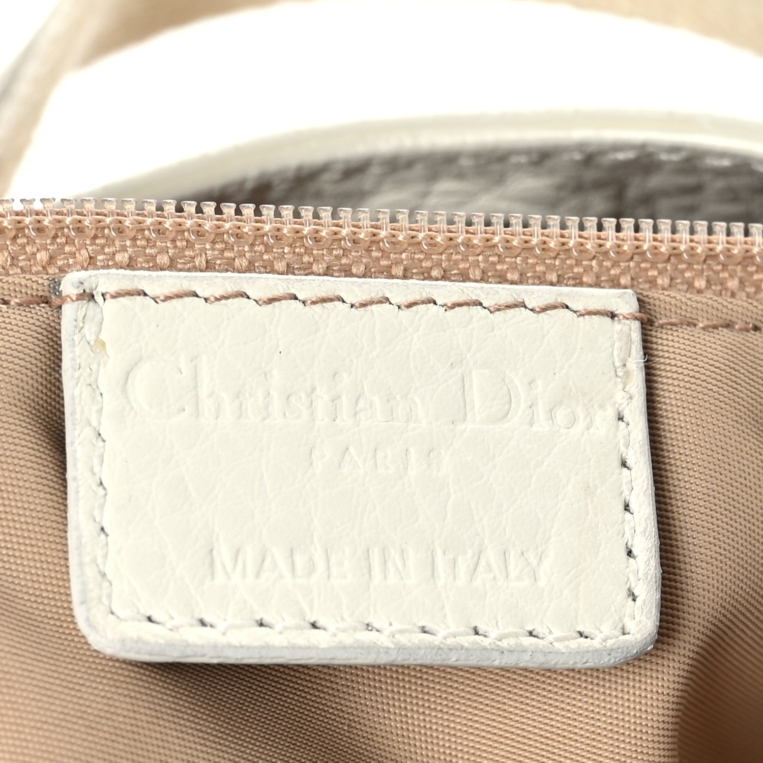 Christian Dior Monogram Hobo White 5 of 8