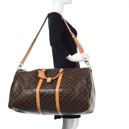 Louis Vuitton Monogram Keepall Bandouliere 60 2 of 16