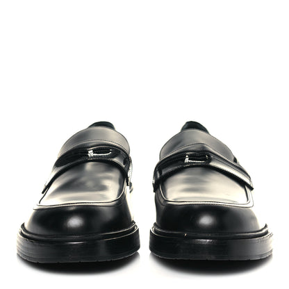 Jimmy Choo Calfskin Patent Mens Darblay Loafers 45 Black 2 of 9