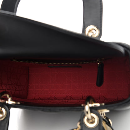 Christian Dior Lambskin Cannage Small My ABCDior Lady Dior Black 5 of 10