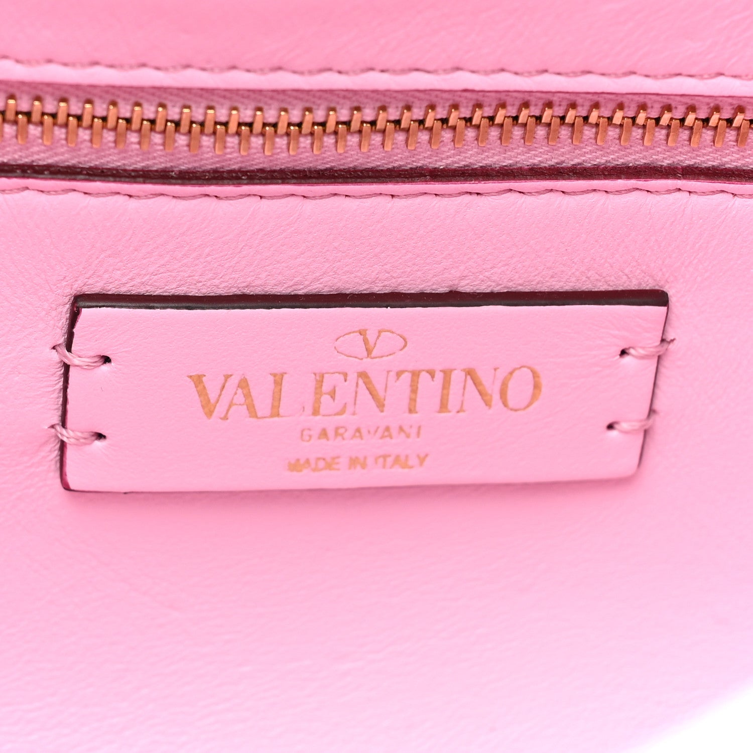 Valentino Garavani Nappa Medium Roman Stud Shoulder Bag Pink Borealis 6 of 8