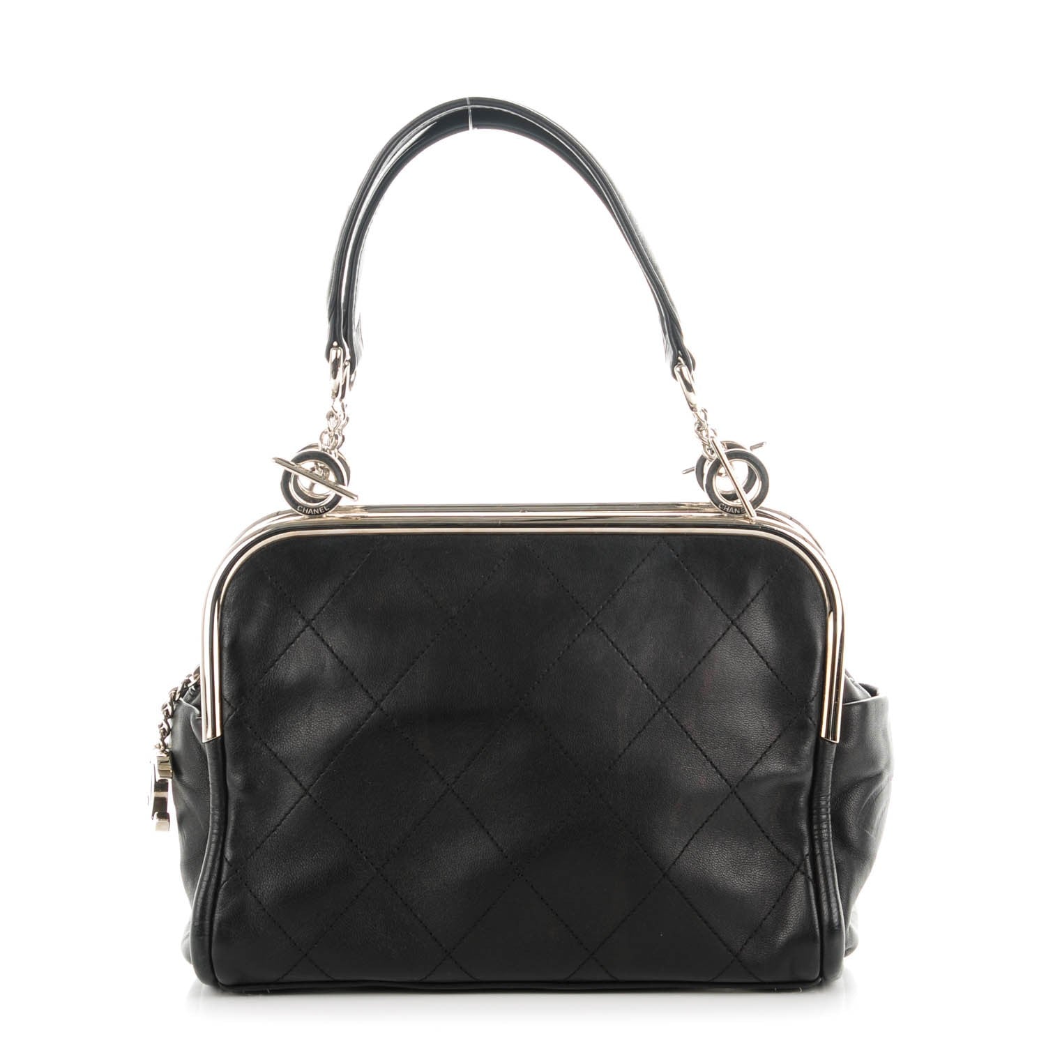 Chanel Lambskin Ultimate Soft Frame Bag Black 1 of 7
