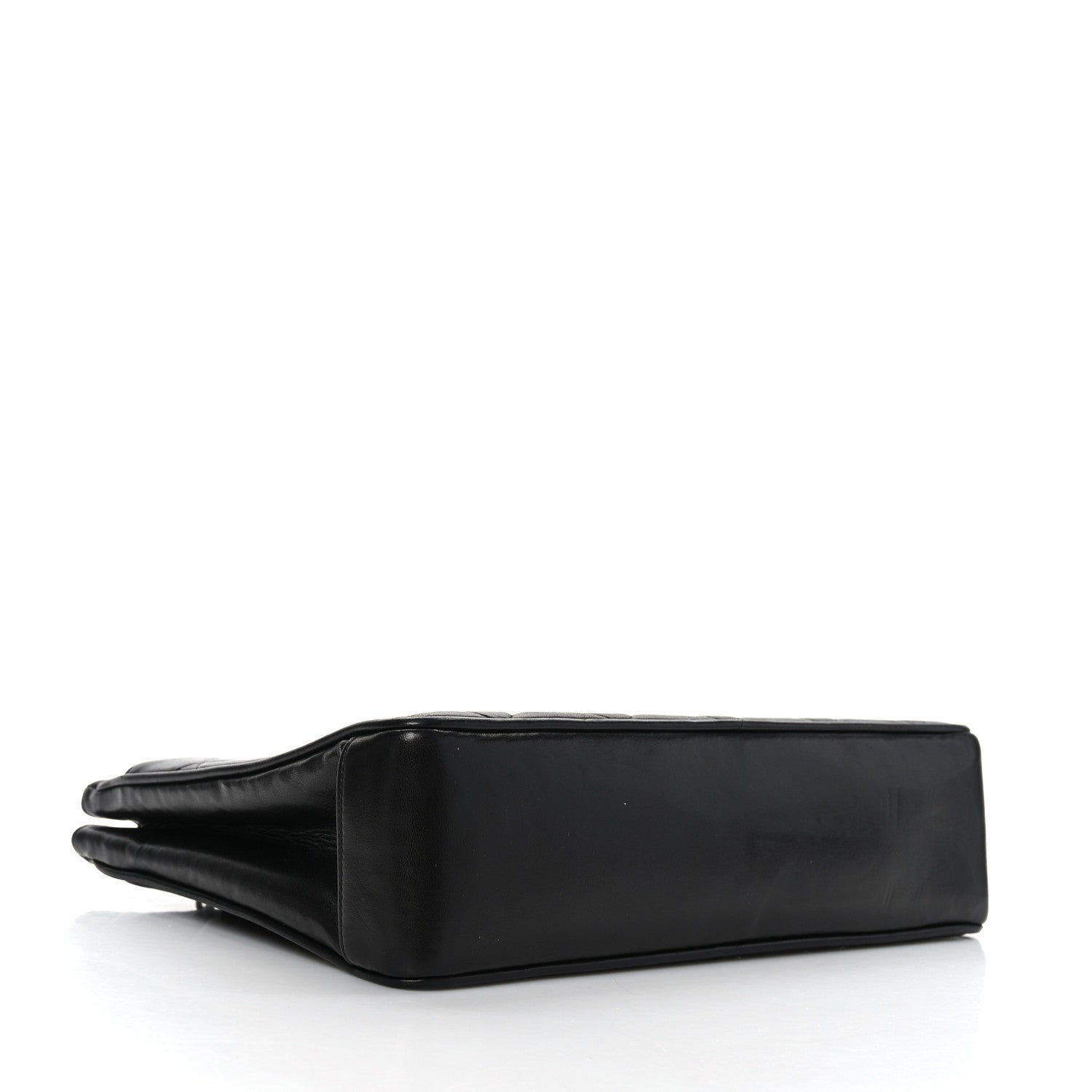 Chanel Lambskin Quilted CC Shoulder Bag Black 4 of 10